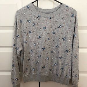 Flower sweatshirt
